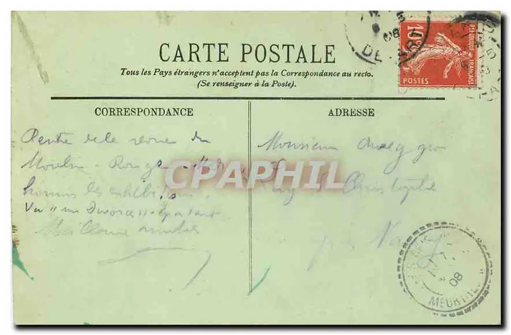 Paris — O Petit Palais — LL. n° 870 - Verso