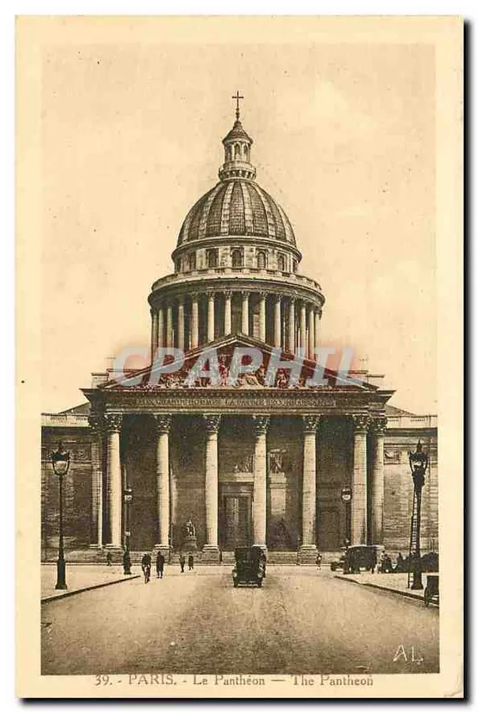 Paris - O Panteão — The Panthéon — Les Éditions Artistiques - A. L. - Frente