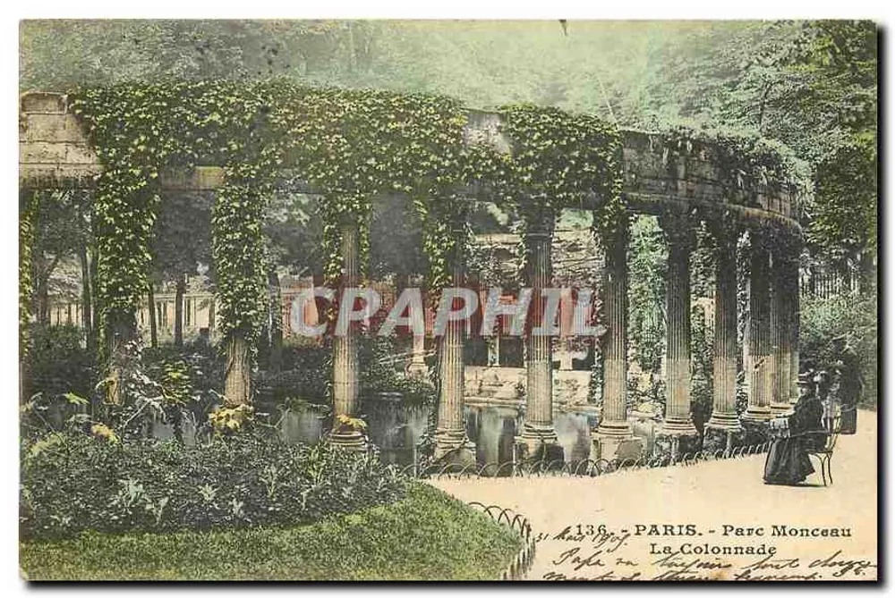 Paris - Parc Monceau - A Colunata — n° 136 - Frente