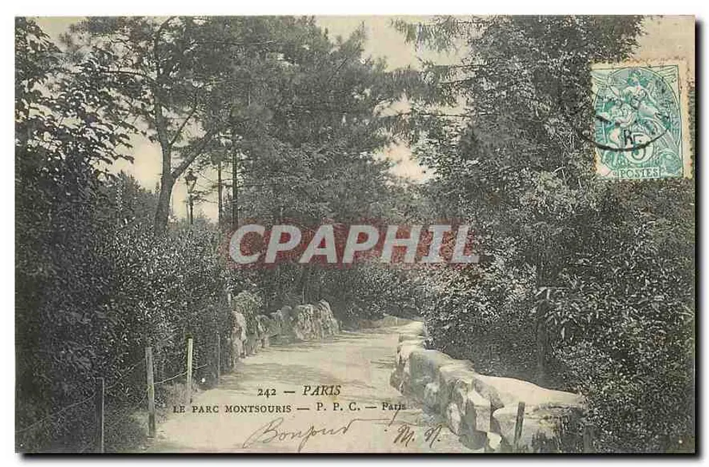 O Parque Montsouris — Paris — P. P. C. — n°242 - Frente