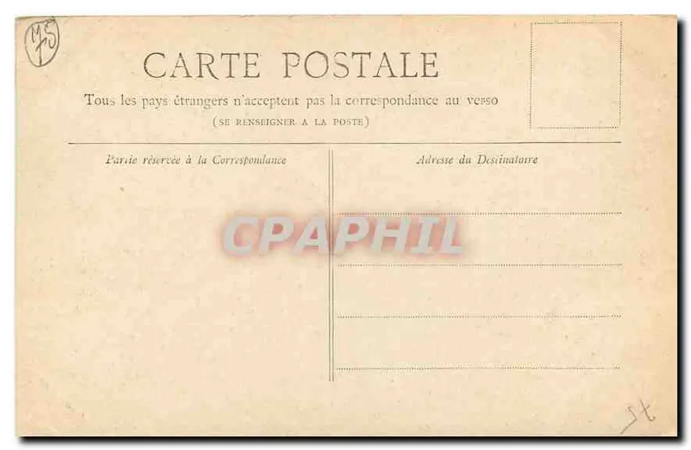 Paris — Torre Saint-Jacques — Coleção Petit Journal - Verso