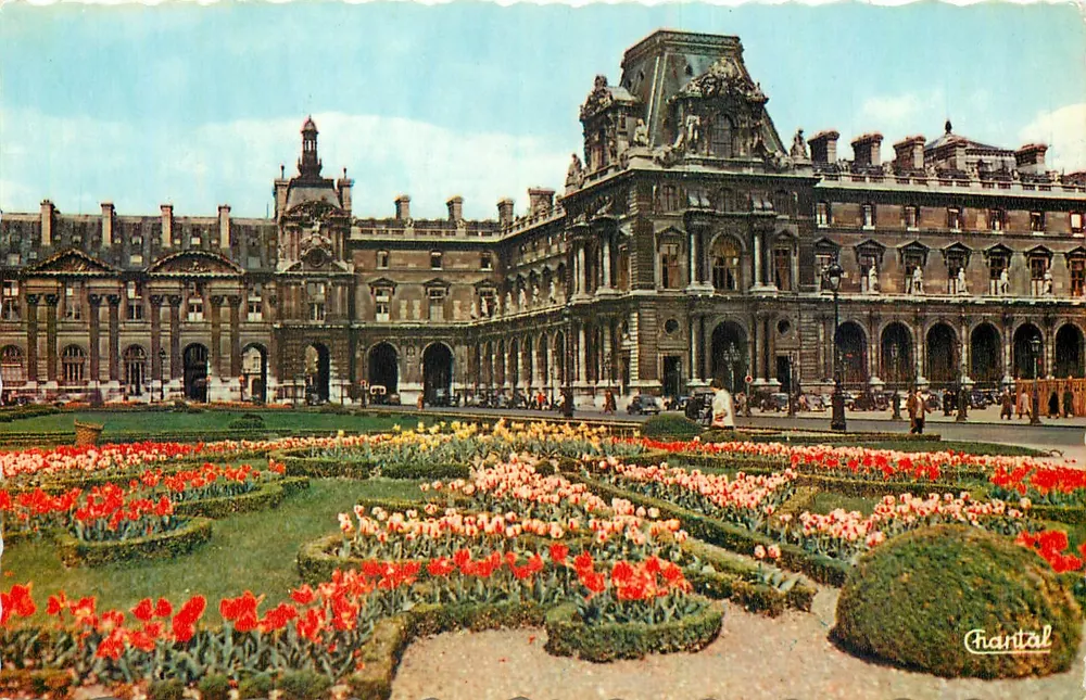 Jardim das Tuileries — Paris — Edição Chantal, n° 45 - Frente