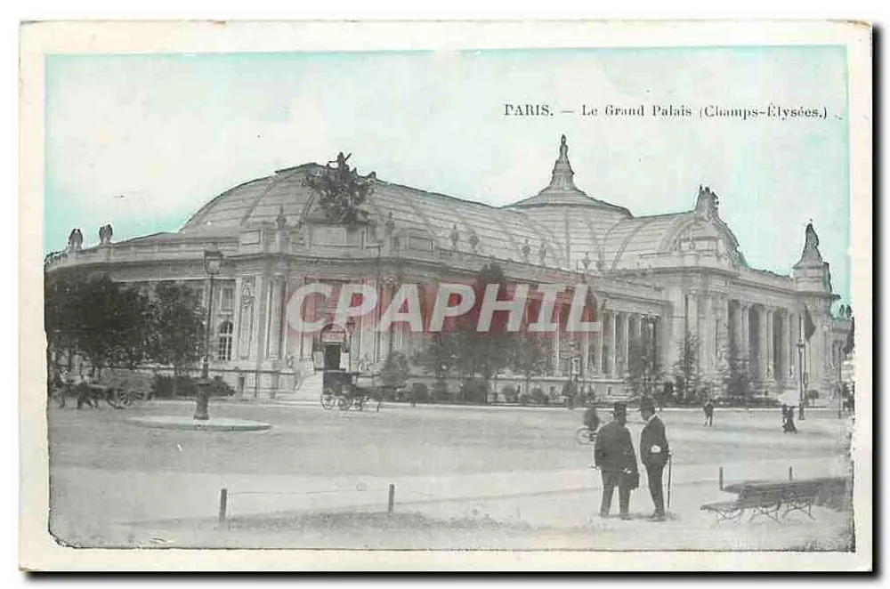 PARIS — O Grand Palais (Champs-Élysées) - Frente