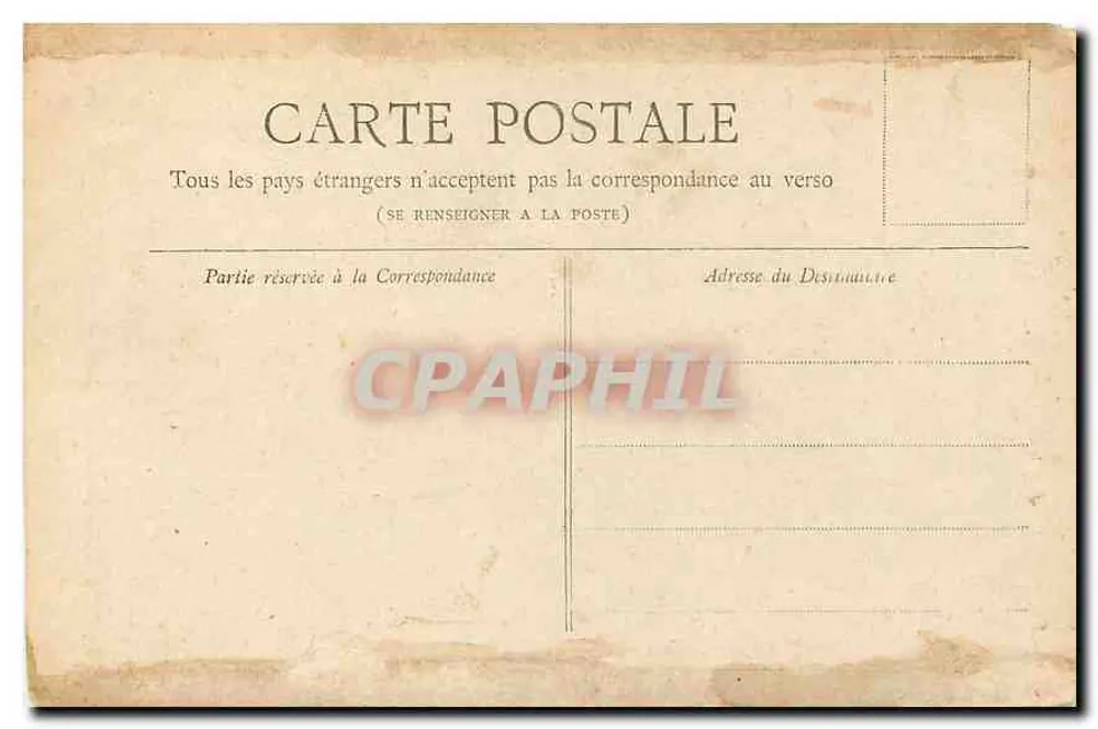 Paris — Le Lion de Belfort — Collection Petit Journal - Verso