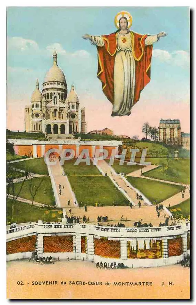Sacré-Cœur de Montmartre — J. H. — n° 02 - Recto