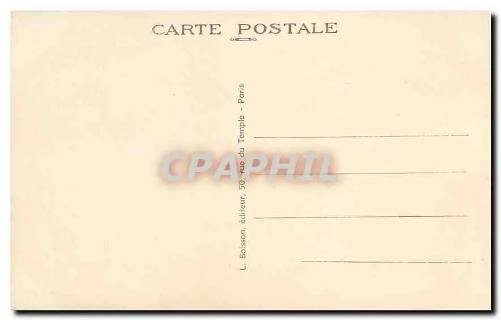 Sacré-Cœur de Montmartre — J. H. — n° 02 - Verso