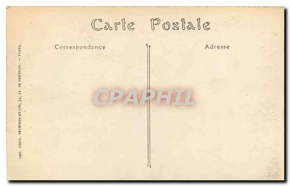 PARIS — Hotel dos Invalidos, o Túmulo de Napoleão I — WACRAM - Verso