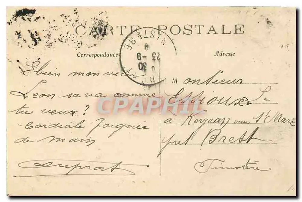 O Pavilhão de Amerschville — Bosque de Boulogne — Paris, n°392 - Verso