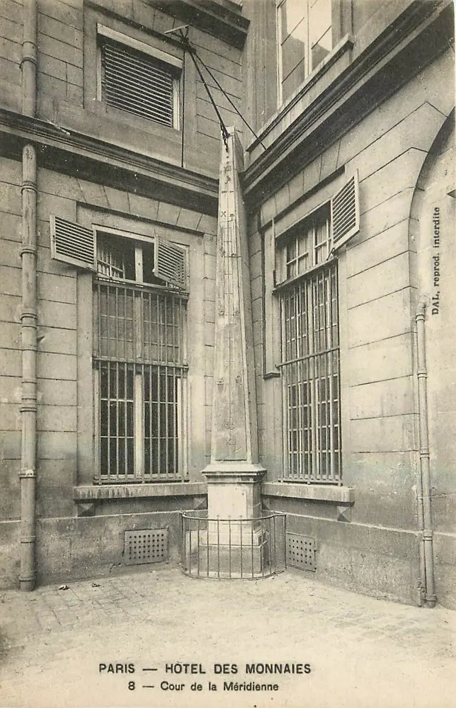 Paris — Münzhof — Cour de la Méridienne - Vorderseite