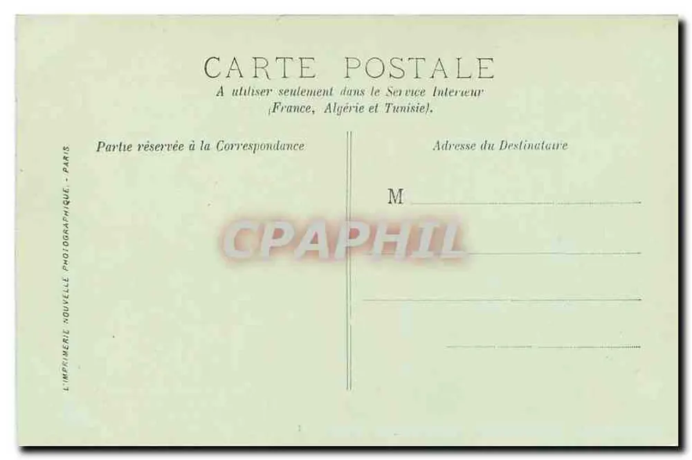 Paris — A Corte de Assises — LL. — n° 364 - Verso