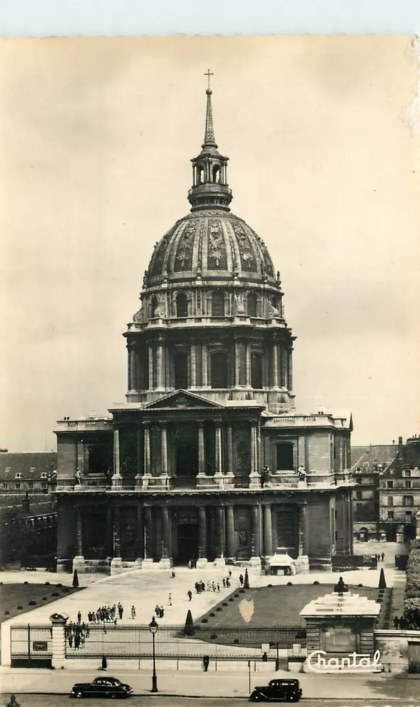 Les Invalides — A Cour do Dômer — Éditions Chantal - Frente