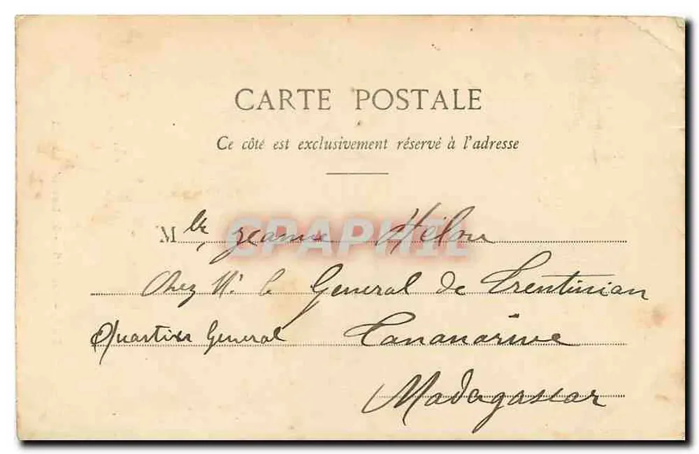 Igreja de Auteuil — Paris — editor anônimo, n° 252 - Verso