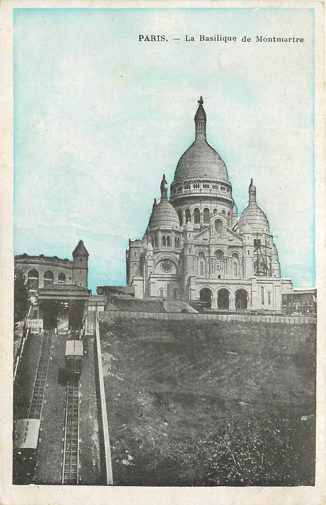 Paris — The Basilica of Montmartre — Publisher Unidentified - Front