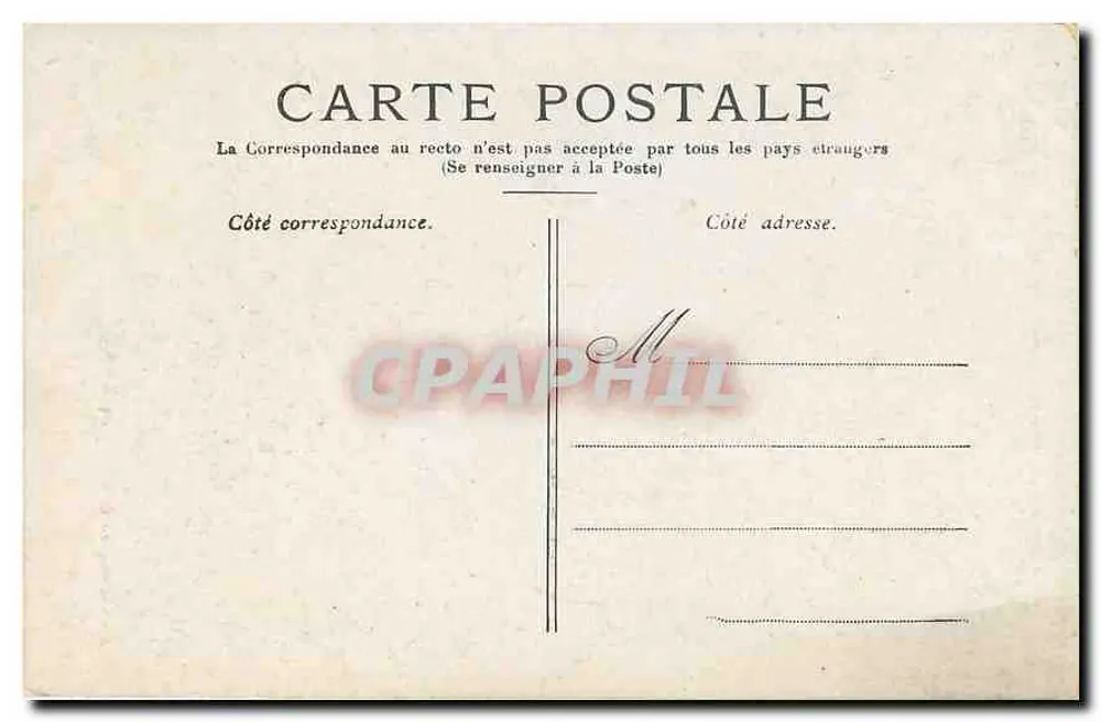 Paris — The Basilica of Montmartre — Publisher Unidentified - Back