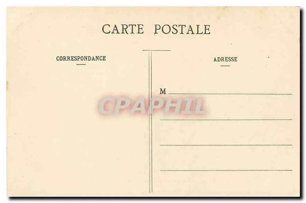 Paris - A Grade do Parc Monceau — editor não identificado, n° de série 46 - Verso