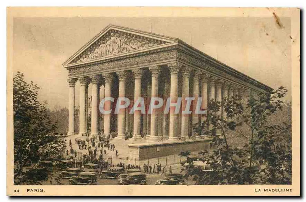 A Madeleine — Paris — 44 - Frente