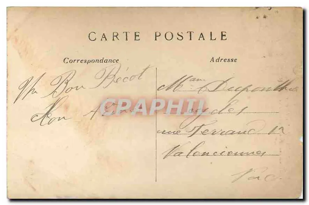 Paris — Der Sacré-Cœur und der Funicular von Montmartre — G. M. n°74 - Rückseite