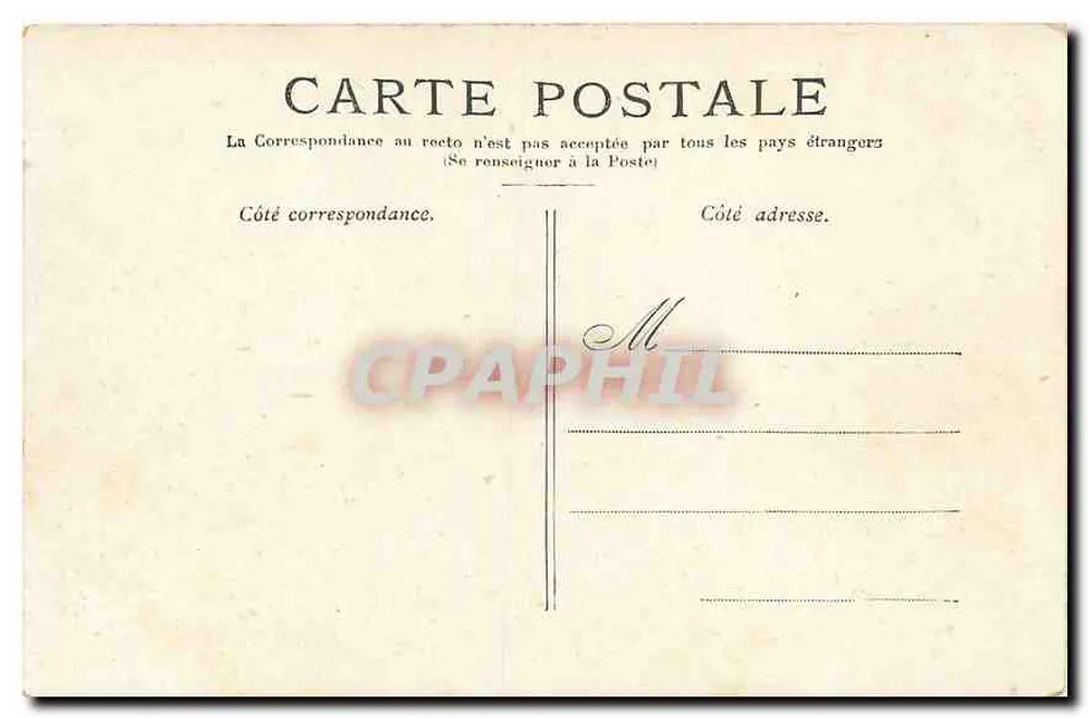 Paris — A Praça do Palácio Real — editor não visível - Verso