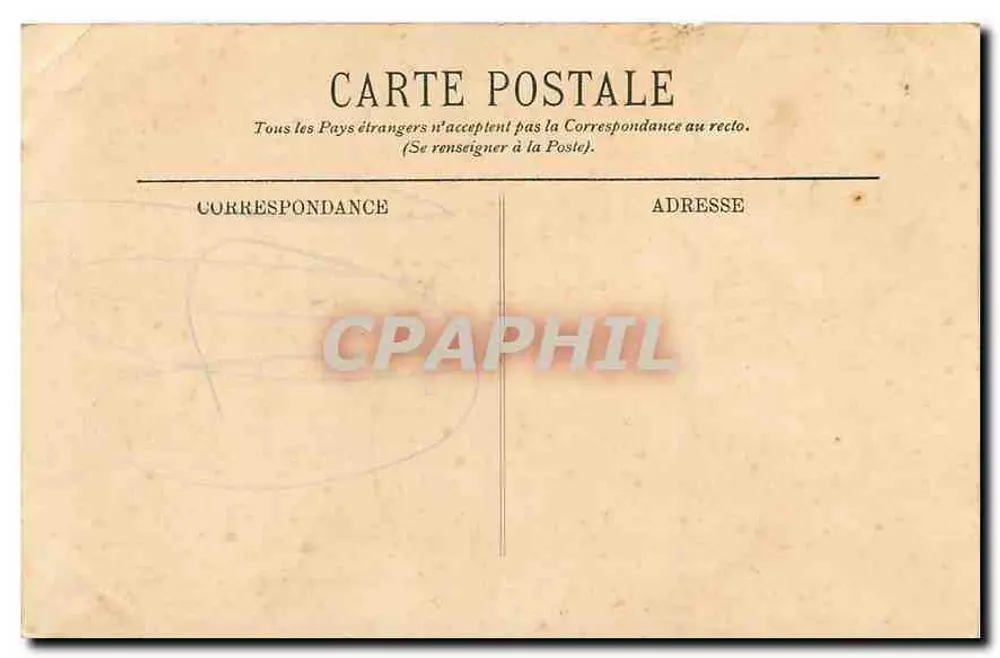Paris — A Rue André-del-Surle — L.L. n°794 - Verso
