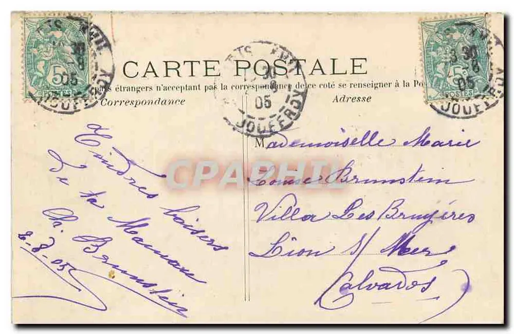 Paris — Igreja da Trindade — C.M. n°37 - Verso
