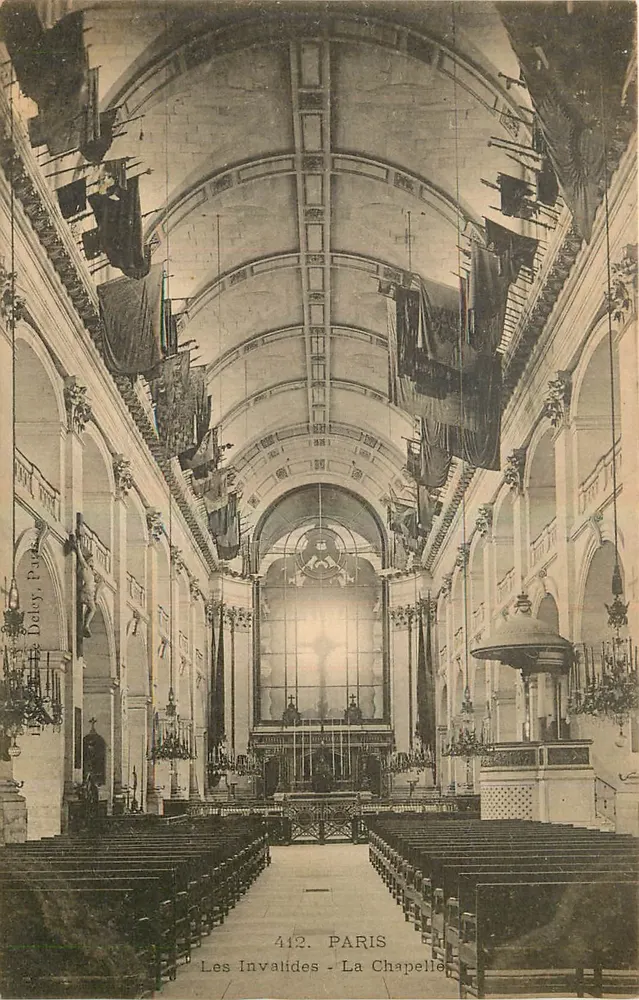 De Invaliden - De Kapel — Déléy, Parijs, n°412 - Voorkant
