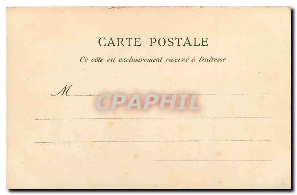 Les Invalides — Paris — C.L.C. n°32 - Verso