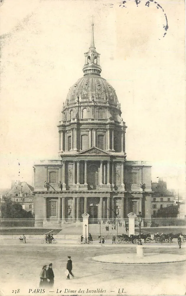 Paris — O Domo dos Inválidos — LL. n° 238 - Frente