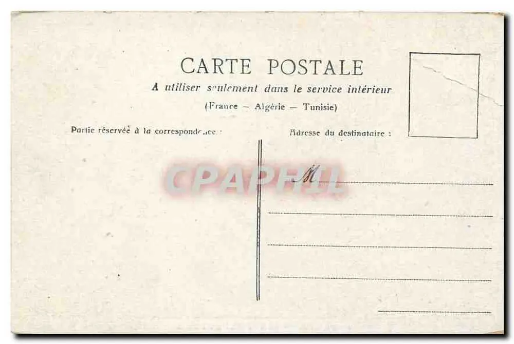 Paris - A Prefeitura - Notre-Dame - Verso