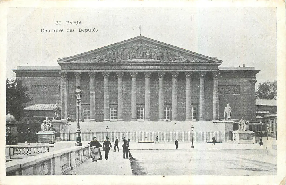 Câmara dos Deputados — Paris — n° 33 - Frente