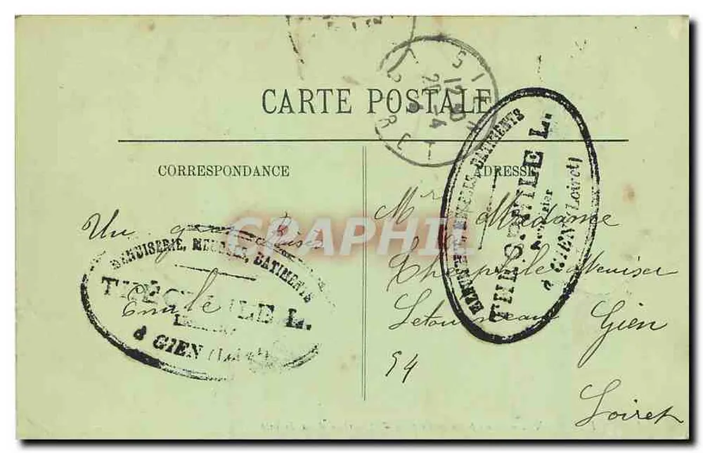 Parigi (IXe) — Vista scattata dall'Opéra del Quartiere della Trinité — LL. - Verso