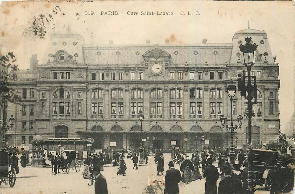 Paris — Estação Saint-Lazare — C.L.C. n°319 - Frente