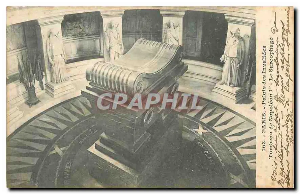 Grab von Napoleon I. — Palast der Invaliden — Paris — Verlag F. Blanot, Nr. 103 - Vorderseite