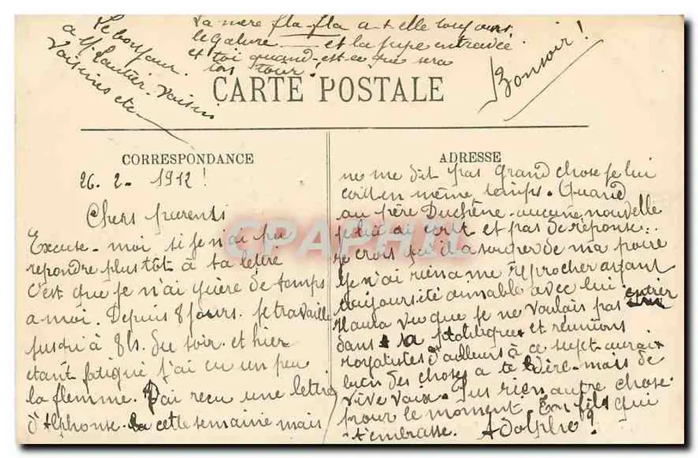 Paris (VIIIe) — O Pont Alexandre III — LL. — N° 875 - Verso