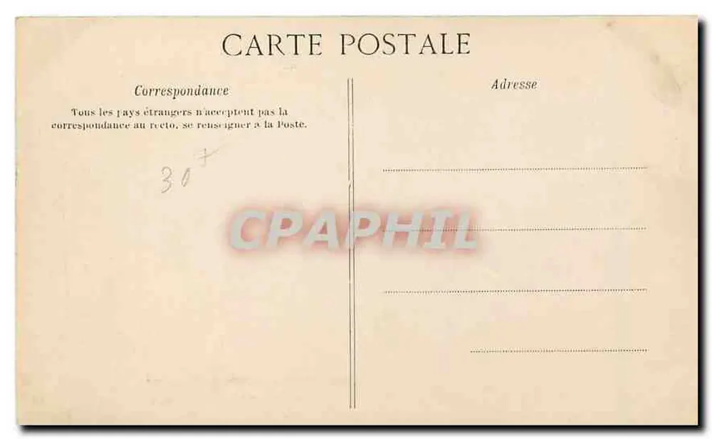 Paris — Bois de Boulogne — La Pointe du Lac — C. L. C. — n° 661 - Verso