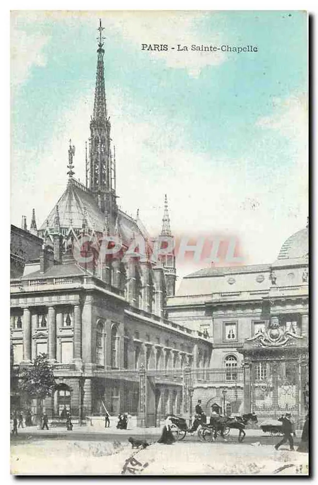 Paris - A Santa Capela — n° de série 61 - Frente