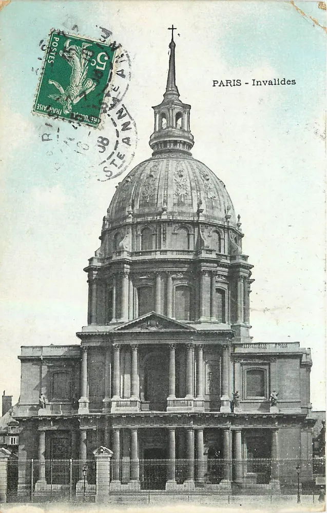 Paris - Invalides — editor desconhecido, número de série não visível - Frente