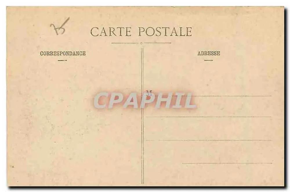 Paris - A Madeleine — igreja construída do século XVIII ao XIX — n°94 - Verso