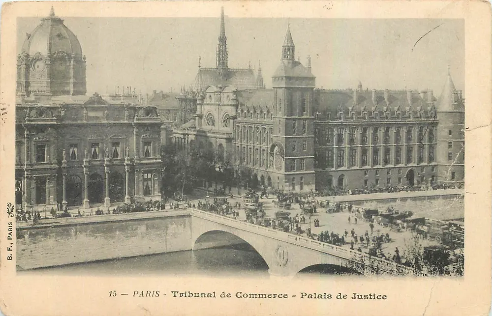 Paris — Tribunal de Commerce - Palais de Justice — B.F. Paris n°15 - Frente