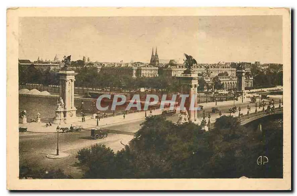 Paris - O Ponte Alexandre III — editor AP, n° 111 - Frente