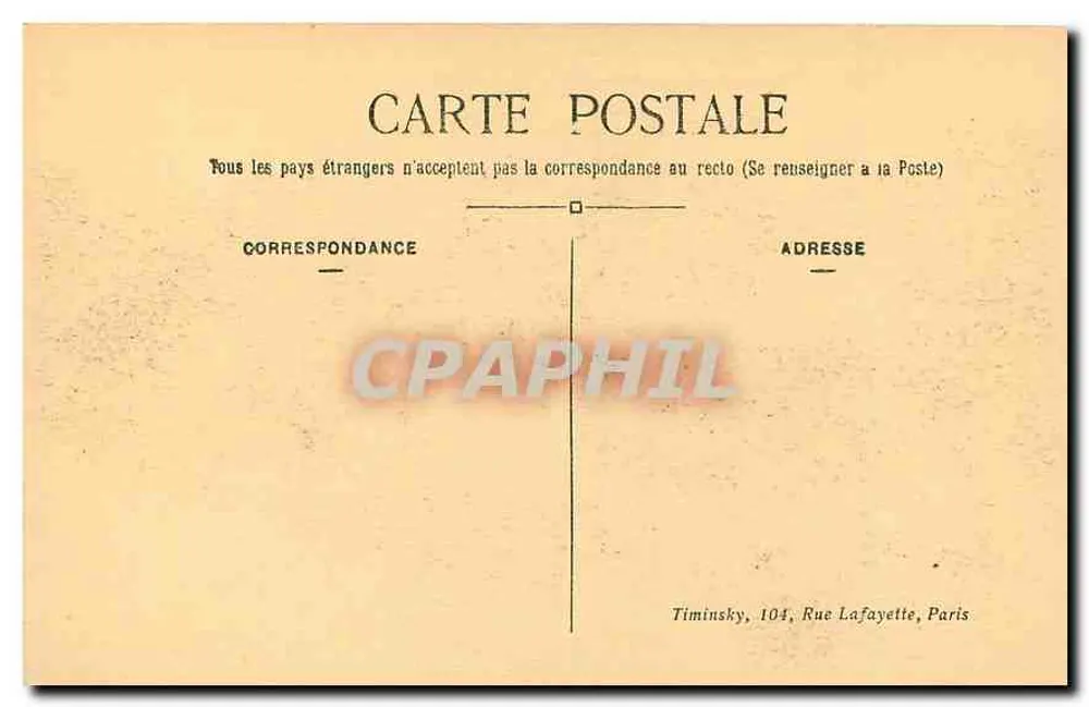 PARIS — O Ponte Alexandre III — T. M. K. - Verso