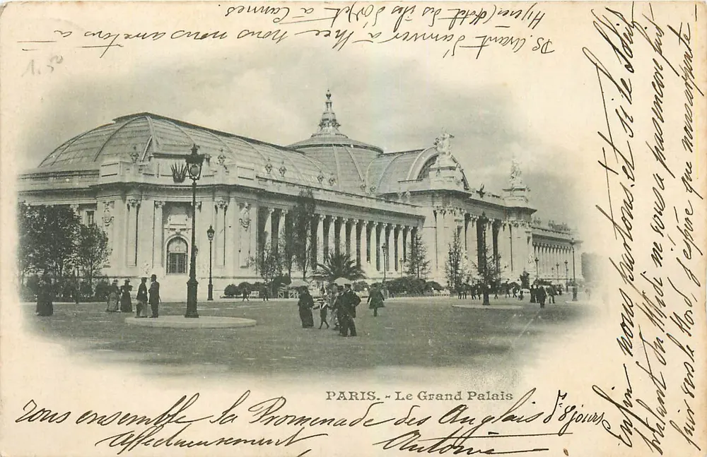 PARIS — Le Grand Palais — Promenade des Anglais - Awers