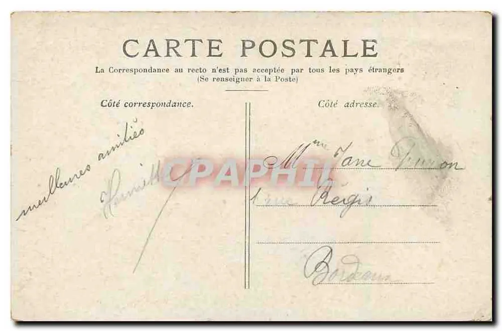 PARIS — O Petit Palais, Champs-Élysées — editor Doul - Verso