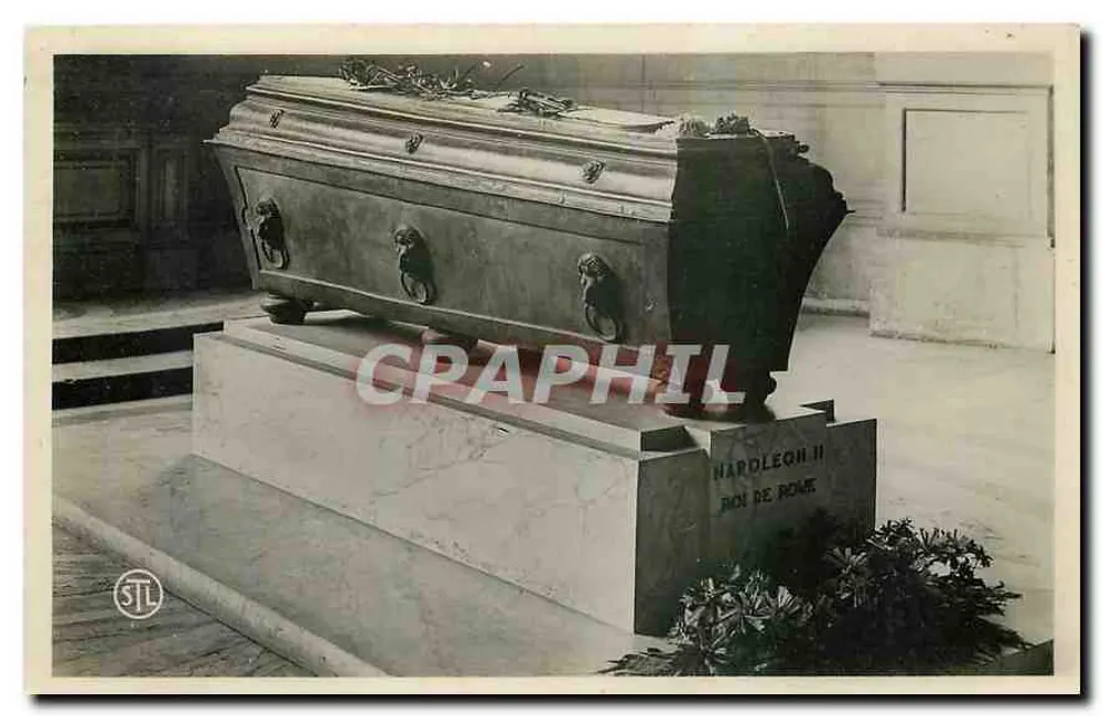 Sarcophage de Napoléon II — Roi de Rome — Éditeur STL, n°308 - Recto