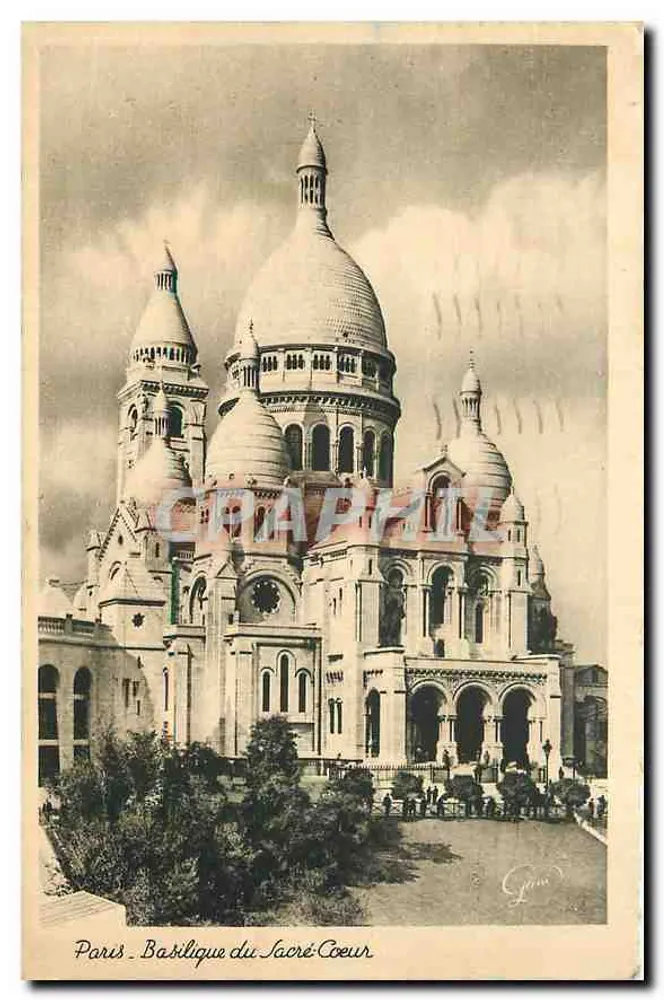 Paris. Basílica do Sagrado Coração — Imprensa Photolux, n°1020 - Frente
