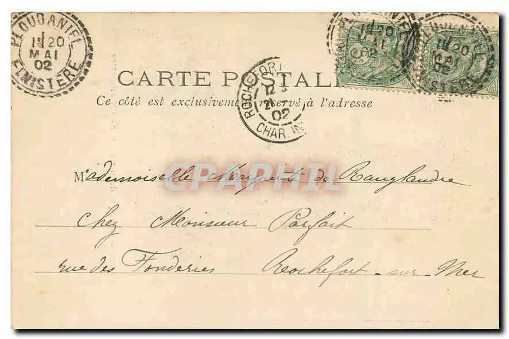 Paris — Basilique du Sacré-Cœur de Montmartre — éditeur inconnu, n° de série non visible - Verso