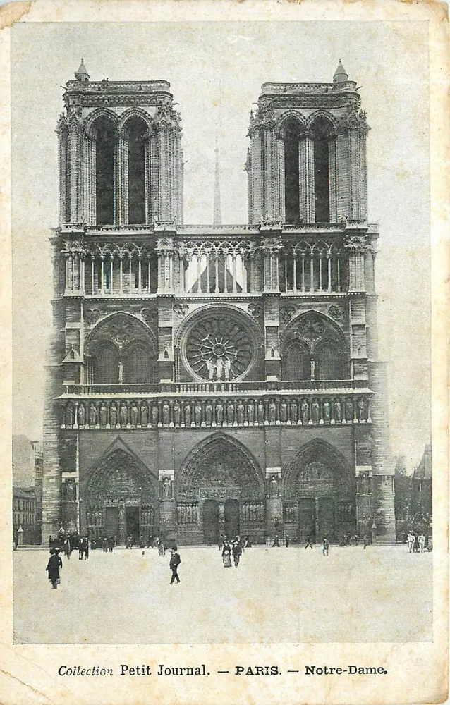 Paris — Cathédrale Notre-Dame — Collection Petit Journal - Frente