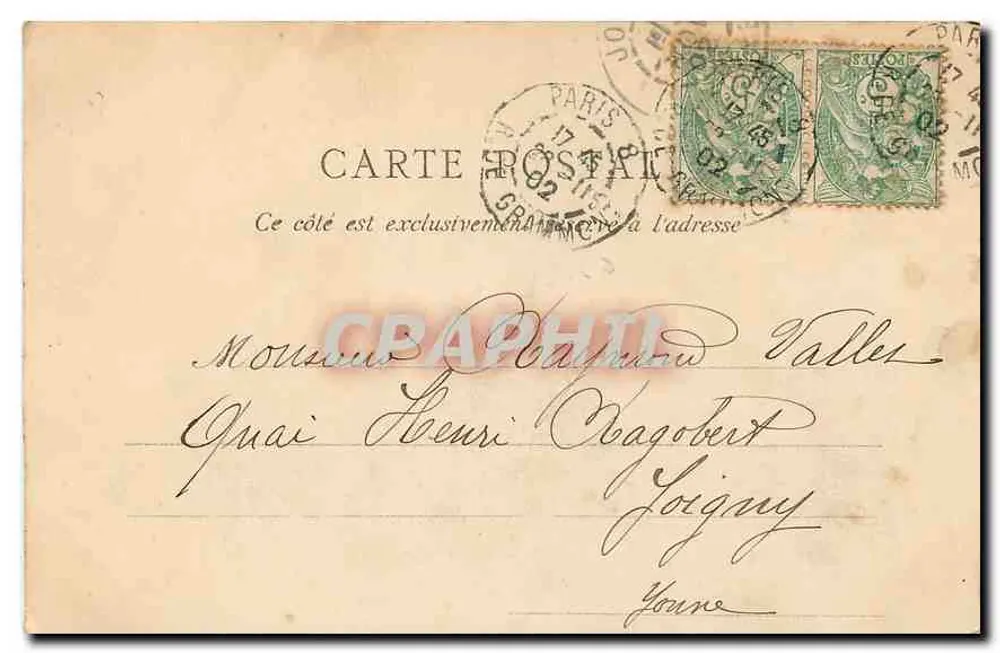 Paris - Le Louvre - Galerie d'Apollon — éditeur Paris, n° 109 - Verso