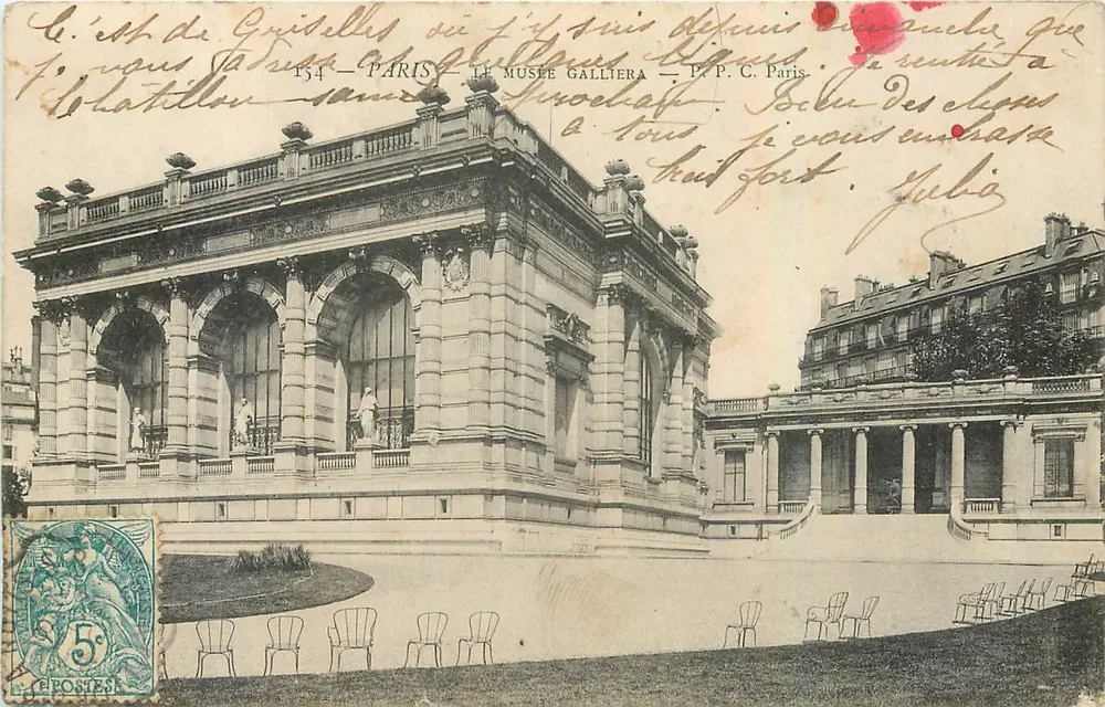 O Museu Galliera — Paris — P.P.C. Paris - Frente