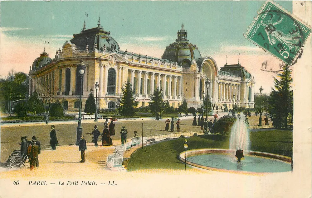 PARIS — O Pequeno Palácio — LL. - Frente