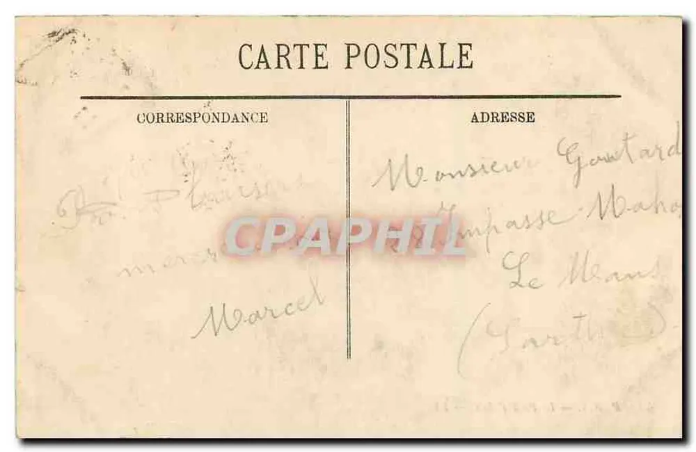 PARIS — O Pequeno Palácio — LL. - Verso